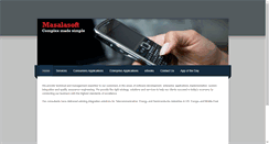 Desktop Screenshot of masalasoft.com